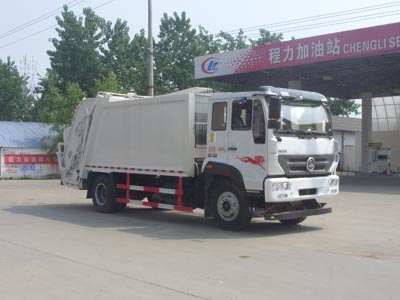 程力威牌CLW5160ZYSZ5型压缩式垃圾车